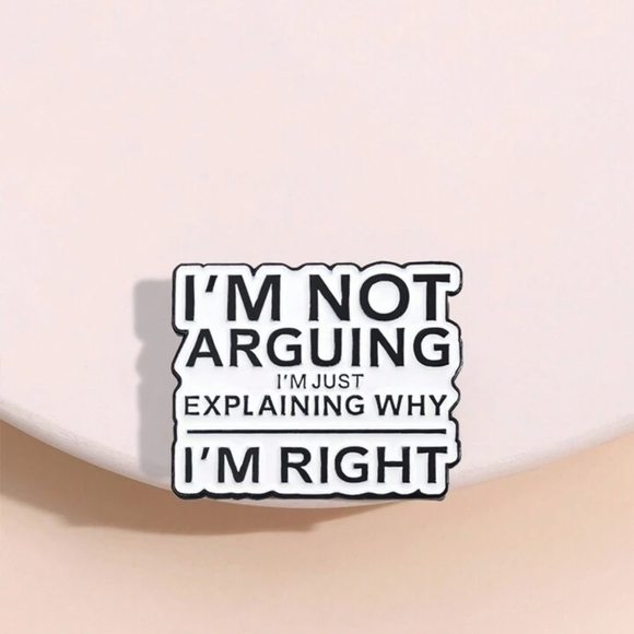 NEW‼️Enamel Statement Pin - Picture 1 of 4